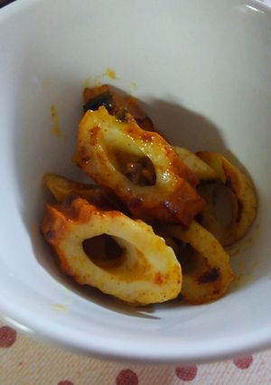 お弁当に★余ったカレーでちくわ炒め-レシピのメイン写真