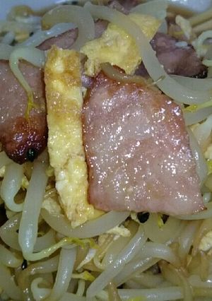 もやし使い切り ごま油でうまうま♥-レシピのメイン写真