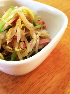 もやしときゅうりとハムの中華風サラダ-レシピのメイン写真