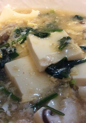 中華風豆腐の蟹缶あんかけ-レシピのメイン写真