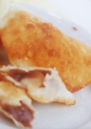 餃子の皮で！パイ生地！ホットパイ♡-レシピのメイン写真