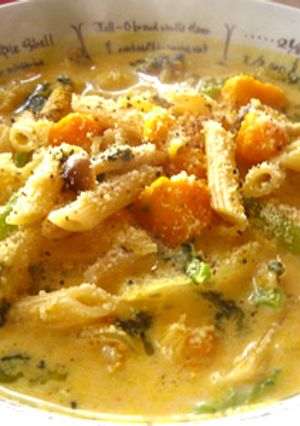 ノンオイル♪カボチャの和クリームパスタ-レシピのメイン写真