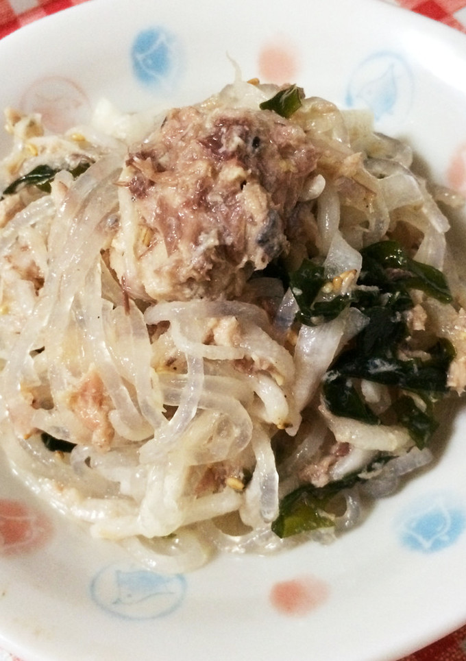 鯖缶と大根の酢の物-レシピのメイン写真