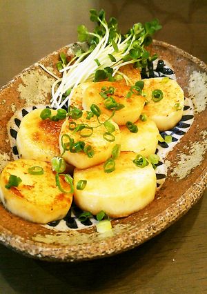 さっぱり♪長芋のぽん酢バター焼き♥-レシピのメイン写真