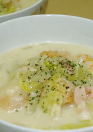 ♪好きな野菜でクリームスープ♪-レシピのメイン写真