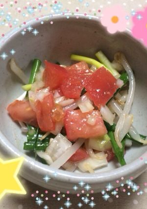 トマトと小葱のナムル-レシピのメイン写真