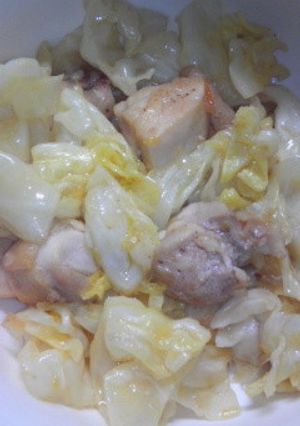☆鶏肉とキャベツの葱塩炒め☆-レシピのメイン写真