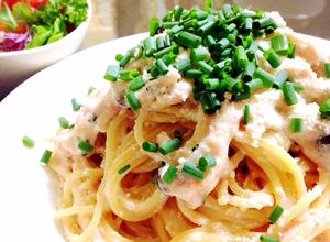 牛乳で簡単！明太子クリームパスタ♪-レシピのメイン写真
