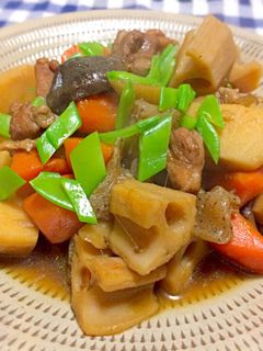 福岡県人が作る福岡の「がめ煮」筑前煮-レシピのメイン写真