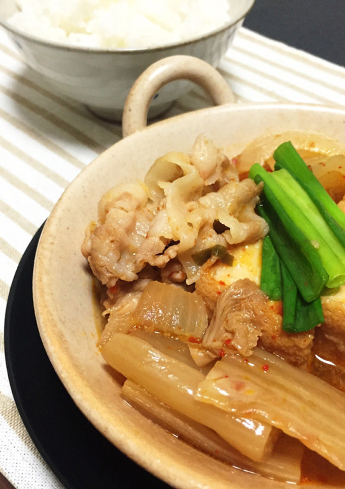 簡単♪きむちの肉豆腐-レシピのメイン写真