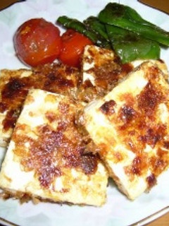 こんがり お豆腐のおかか焼き-レシピのメイン写真