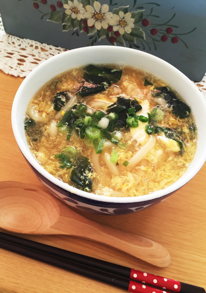 我が家の卵とじうどん★-レシピのメイン写真