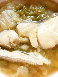 簡単♪白菜とピーマン タラの中華煮込み!-レシピのメイン写真