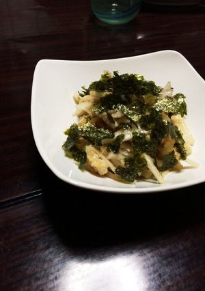 大根とホタテ貝柱の叩き梅和え-レシピのメイン写真
