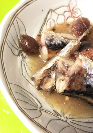 醤油無しの☆アッサリいわしの梅煮-レシピのメイン写真