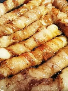 お餅の豚肉巻きの照り焼き-レシピのメイン写真