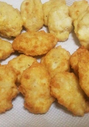 カリッと♪中はふわふわチキン豆腐ナゲット-レシピのメイン写真
