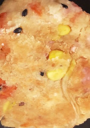 豆モヤシとハムのおからお焼き-レシピのメイン写真