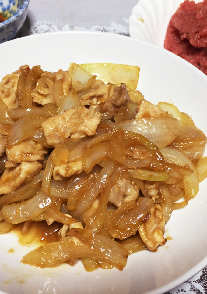 簡単トロトロ豚の生姜焼き-レシピのメイン写真