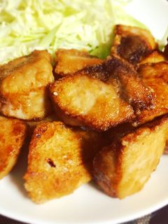 *ふんわりやわらかメカジキの竜田揚げ*-レシピのメイン写真