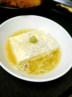 湯豆腐 しらすの餡掛け-レシピのメイン写真