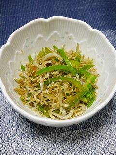 簡単!しらすピーマン炒め-レシピのメイン写真