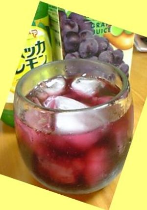 ジン♡とくるブドウのお酒♡♡♡-レシピのメイン写真
