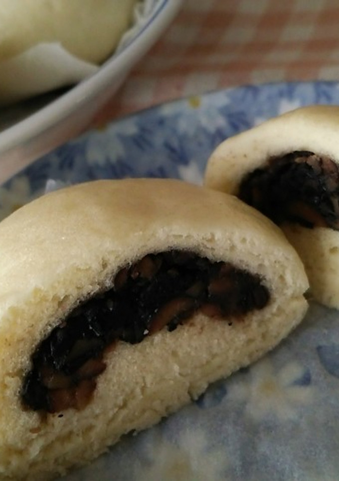 黒豆の中華まん-レシピのメイン写真