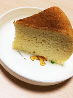残った生クリームで炊飯器チーズケーキ♡-レシピのメイン写真