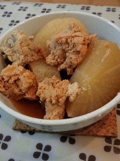 大根とたらこの煮物-レシピのメイン写真