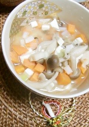料亭の味で、おせちに合う具沢山味噌汁を-レシピのメイン写真