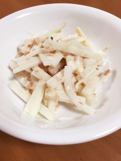 簡単☆大根と梅干しのサラダ-レシピのメイン写真