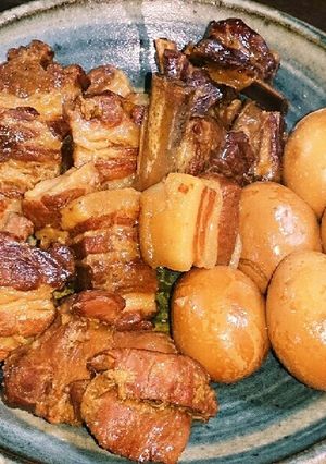 簡単オレンジマーマレードで豚の角煮-レシピのメイン写真
