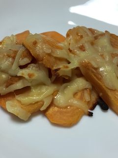 ☆柿チーズ焼き-レシピのメイン写真