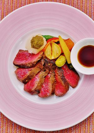 牛フィレ肉のステーキ和風ドレッシング♪-レシピのメイン写真