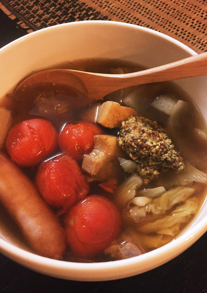 焼き塩豚であまり野菜の和風ポトフ♡-レシピのメイン写真