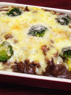 ハヤシライスでポテトマカロニグラタン-レシピのメイン写真