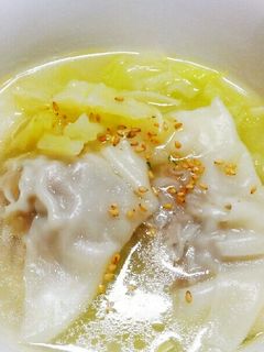 ワンタンスープ-レシピのメイン写真