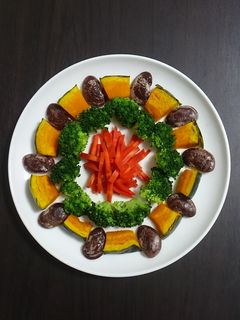 ザ・緑黄色野菜の温野菜サラダ-レシピのメイン写真