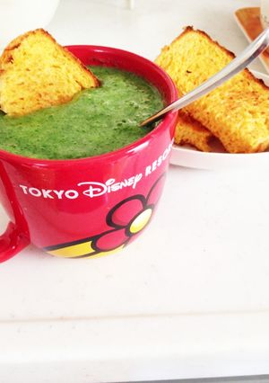 白だし★濃厚ほうれん草ポタージュ★-レシピのメイン写真