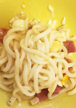 ランチ♬TVで観た☆混ぜうどん(アレンジ-レシピのメイン写真