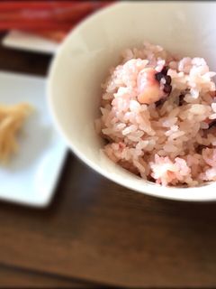 生ダコと炊飯器で簡単タコ飯!!-レシピのメイン写真
