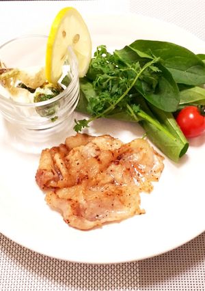 簡単☆豚ロースのにんにくバター醤油焼き-レシピのメイン写真