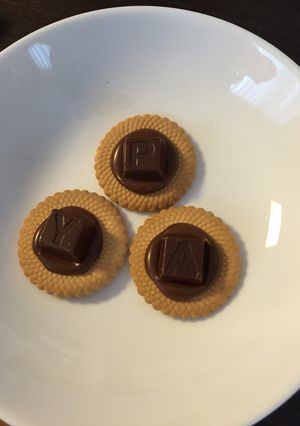 1分でできる☆チョコビスケット-レシピのメイン写真