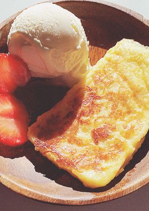 カフェ風ふわふわフレンチトースト♪-レシピのメイン写真