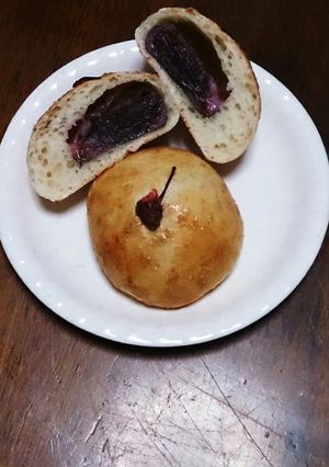 桜餅あんパン-レシピのメイン写真