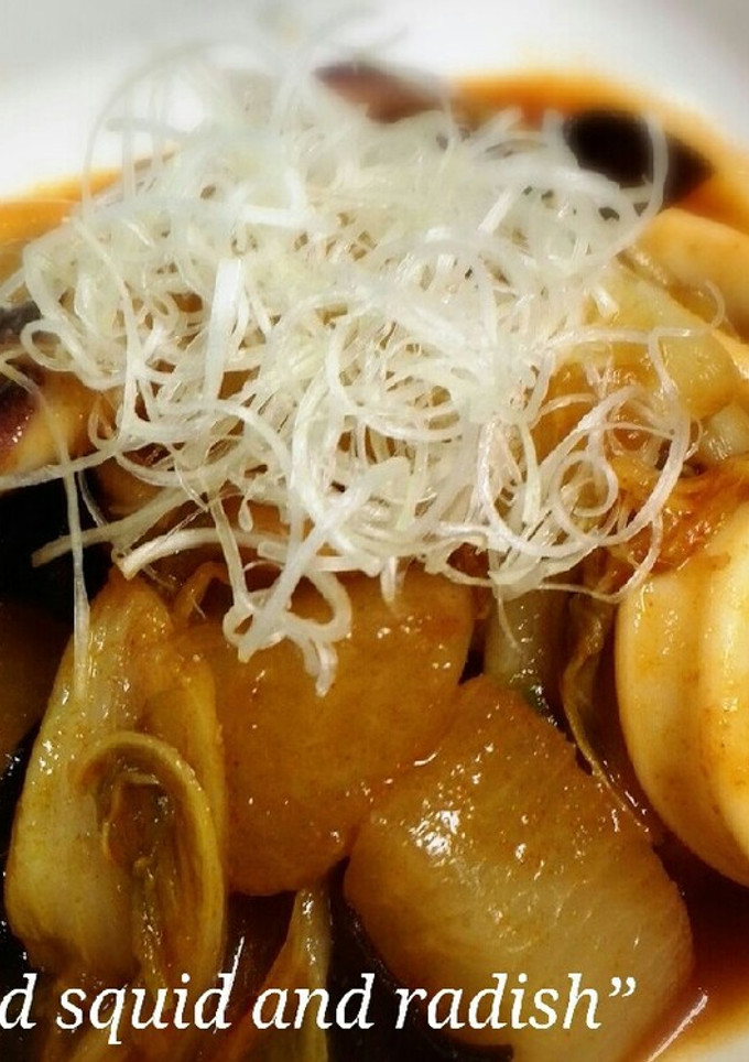 イカと大根 de 中華煮♪-レシピのメイン写真