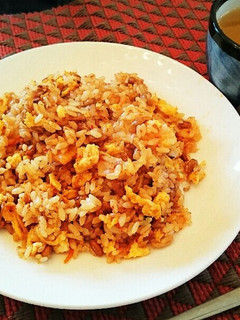 納豆キムチ炒飯-レシピのメイン写真