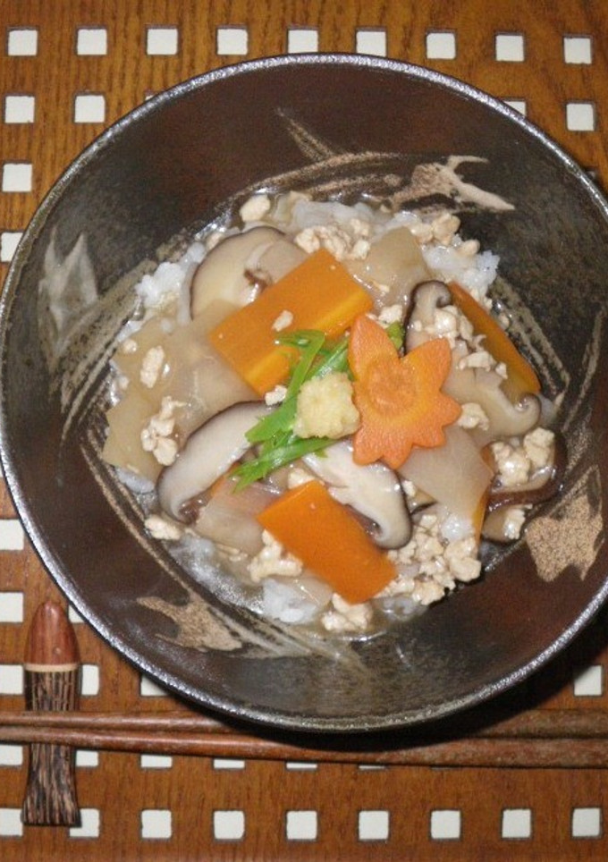 かんぴょうたっぷり和風あんかけ丼ぶり-レシピのメイン写真