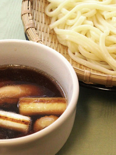 ★鶏と焼きねぎの香りつけうどん-レシピのメイン写真
